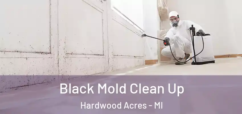 Black Mold Clean Up Hardwood Acres - MI
