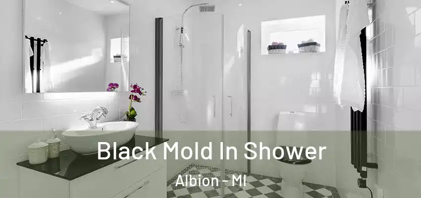  Black Mold In Shower Albion - MI