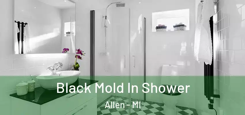  Black Mold In Shower Allen - MI