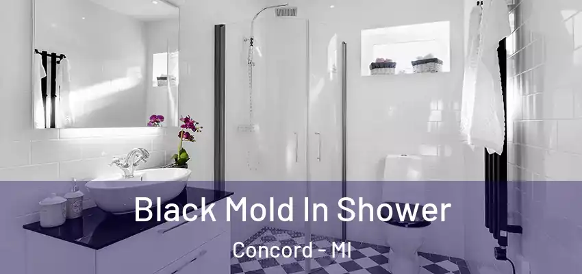  Black Mold In Shower Concord - MI