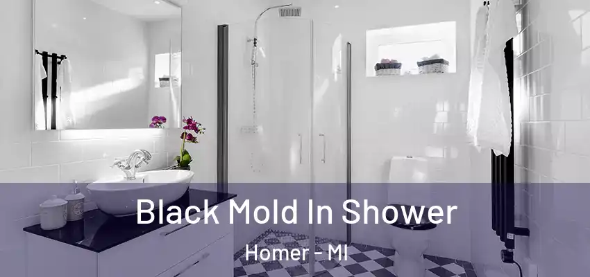  Black Mold In Shower Homer - MI