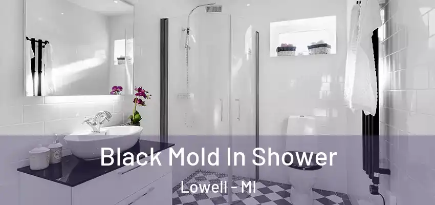 Black Mold In Shower Lowell - MI